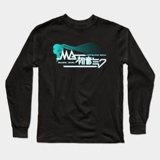 Miku Music Girl Long Sleeve T-Shirt